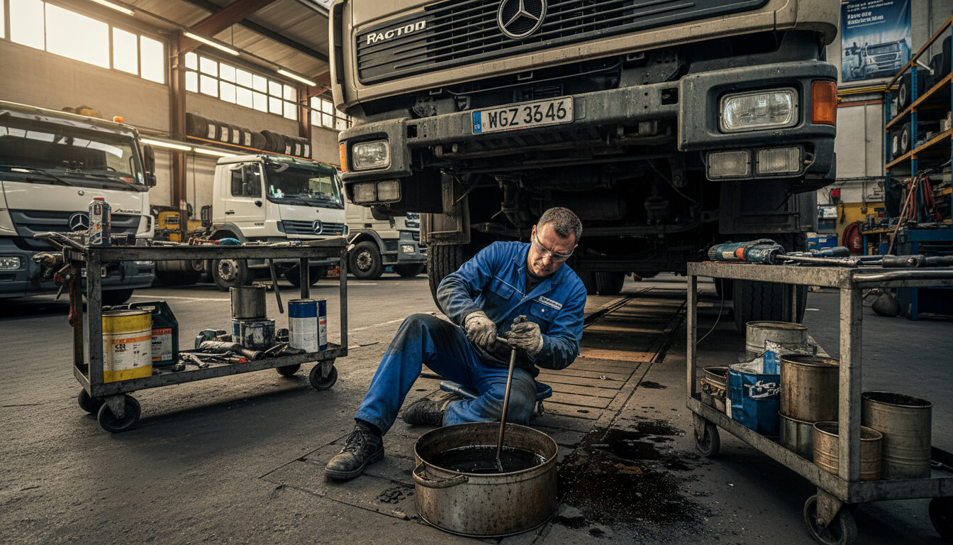 LKW Ölwechsel