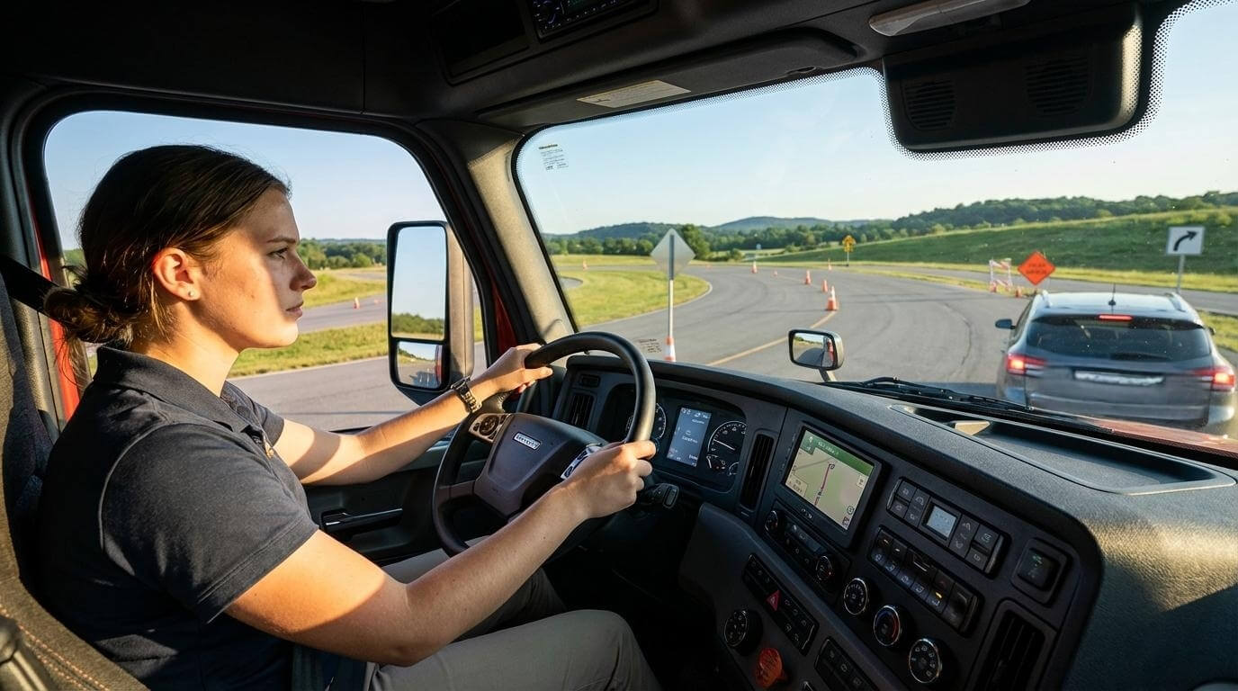 LKW Fahrer Quereinsteiger